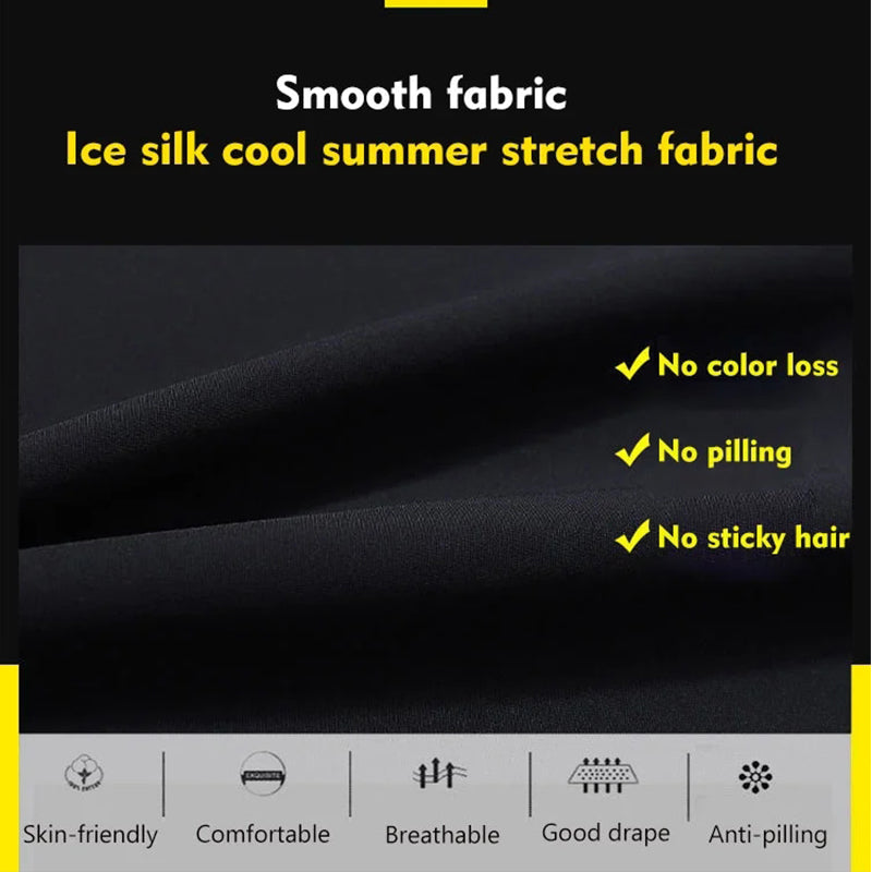 Men's Large Size Ice Silk Sports Shorts