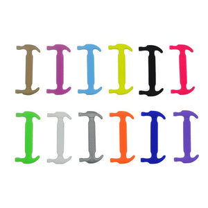 Tying-Free Elastic Shoelaces (Random Colour, 3 Packs)