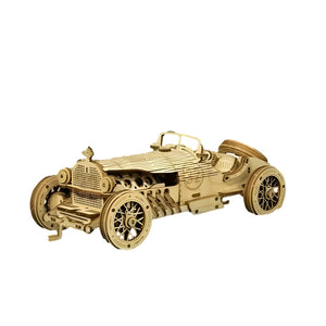 Super Wooden Mechanical Model Puzzle Set