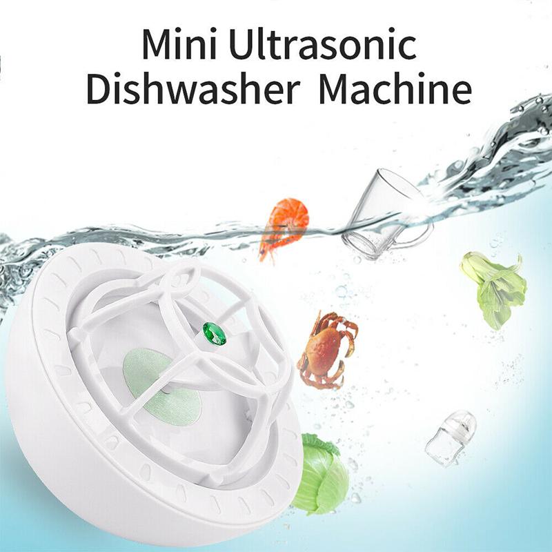 Ultrasonic Portable Dishwasher And  Laundry Artifact