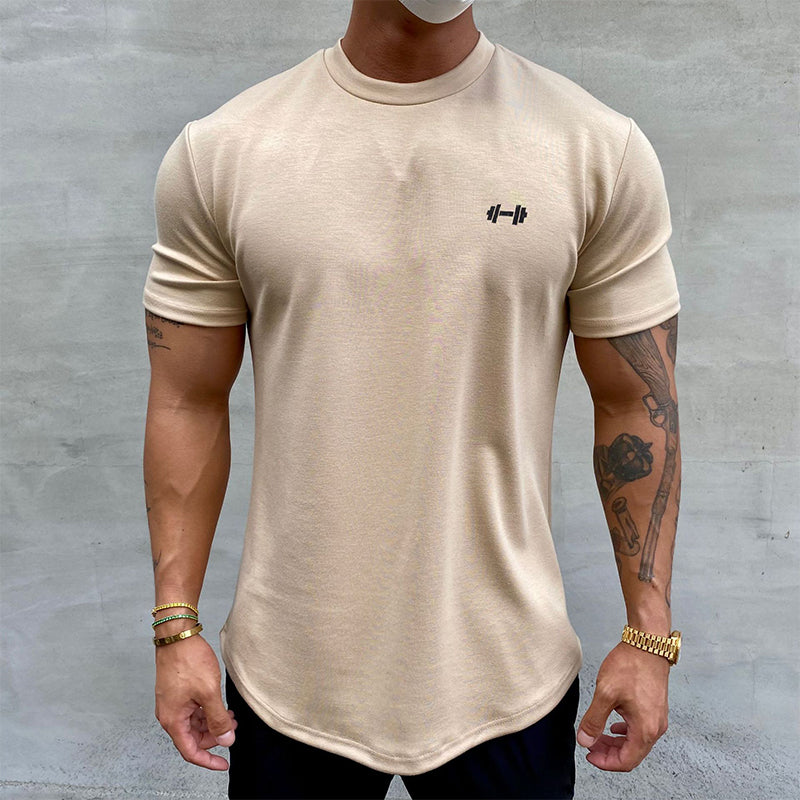 Pure Cotton Stretchy Sports T-shirt