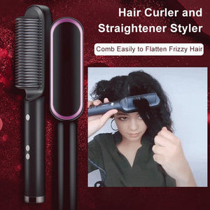 New Hair Straightener Brush