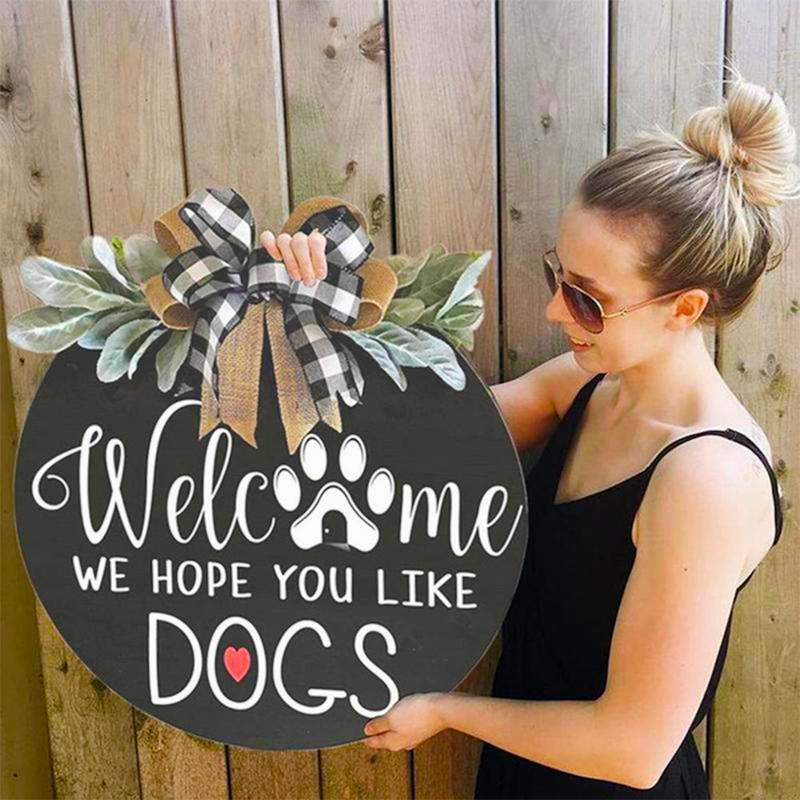Wooden Welcome Listing - For Dog/Cat Owners