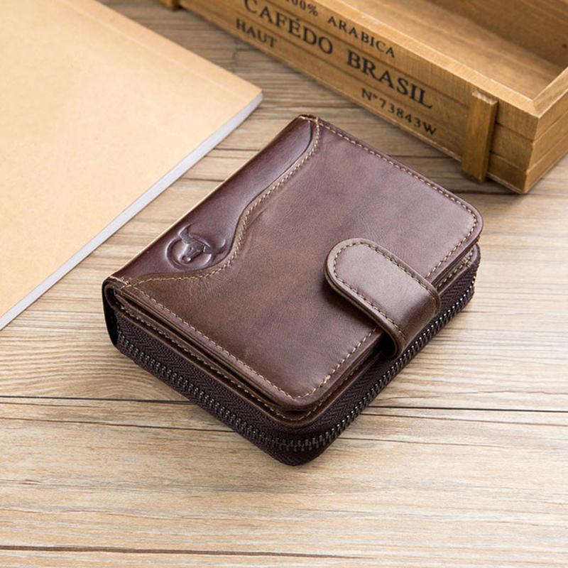 Genuine Leather Multi Card Wallet