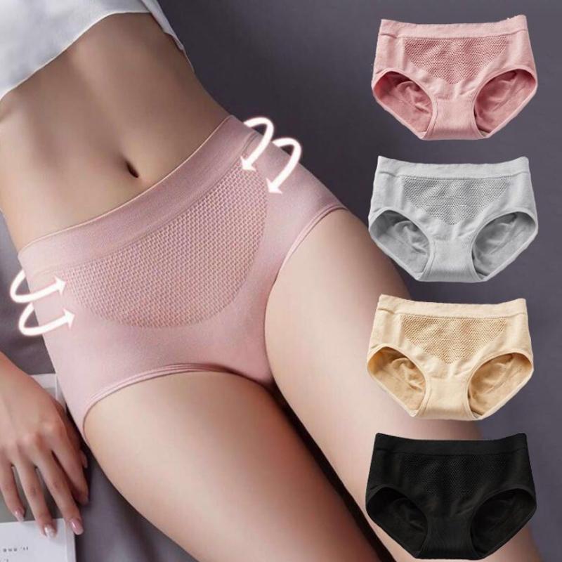 Women's Breathable Panties with Honeycomb Structure