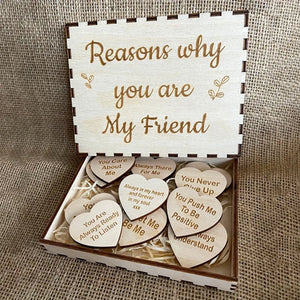 "Reasons Why You Are My Friend" Friendship Gift
