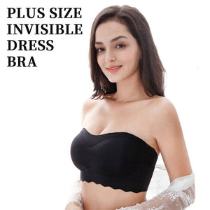 Women Sexy Strapless Bra Invisible Push Up Bras