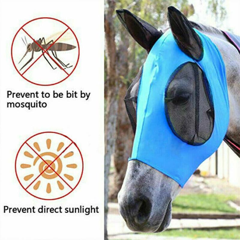 Equine Mask Anti-Fly Mesh