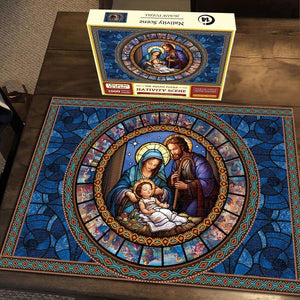 Nativity Scene Jigsaw Puzzle 1000 Pieces