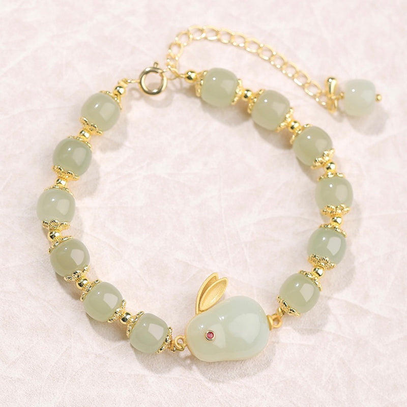 Jade Rabbit Bracelet