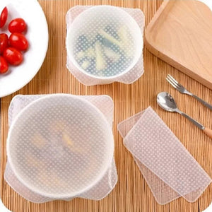 Reusable Silicone Food Containers (4-piece set)