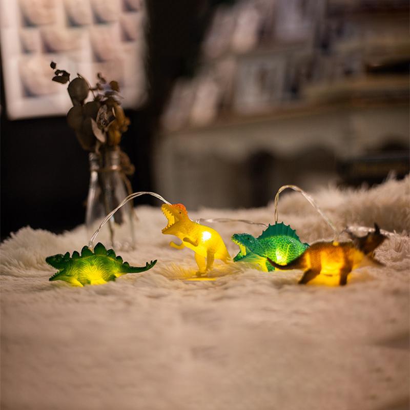 LED Enamel Dinosaur Children's Room Decorative Light String
