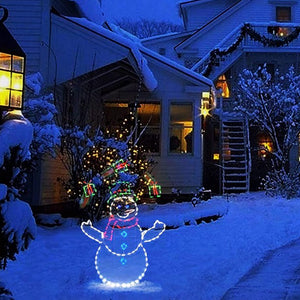Playful Animated Snowball Light