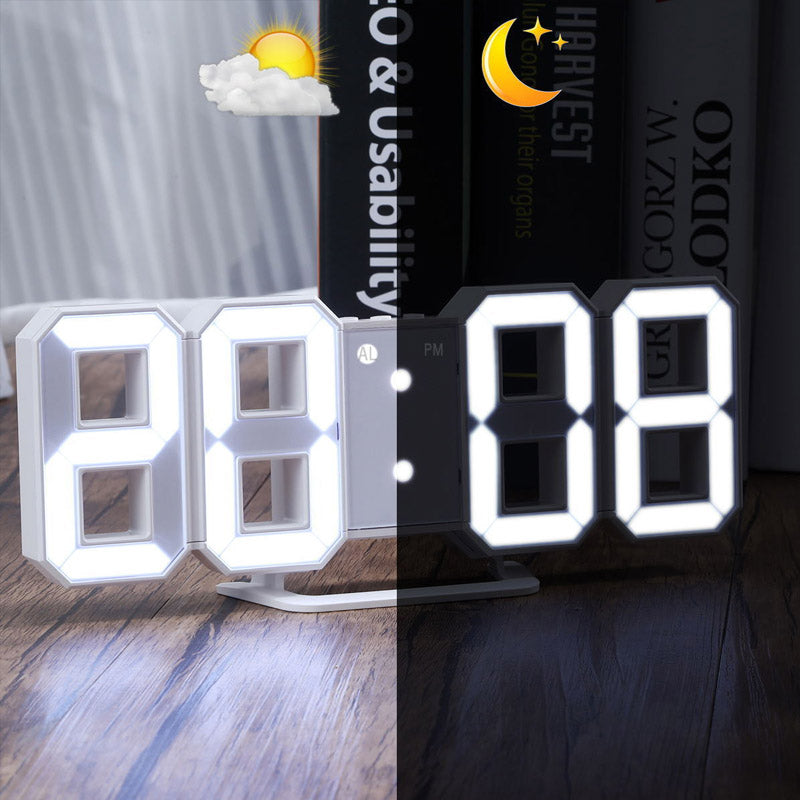 Smart 3d Digital Clock Alarm Clock