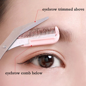 Eyebrow Trimmer Set🌙Eyebrow Scissors With Comb✂️