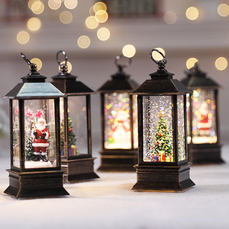 LED Lighted Christmas Lantern