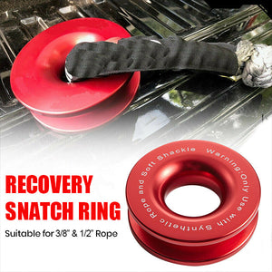 Saker Winch Snatch Recovery Ring