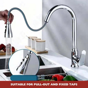 Universal Pressurized Faucet Nozzle